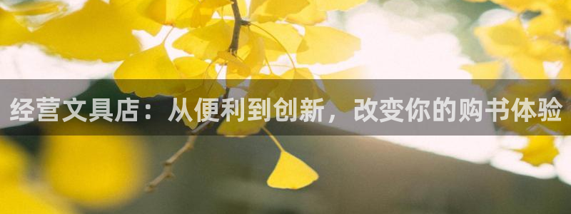 彩名堂官方平台：经营文具店：从便利到创新