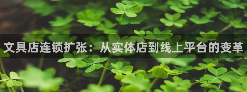 彩名堂是什么：文具店连锁扩张：从实体店到