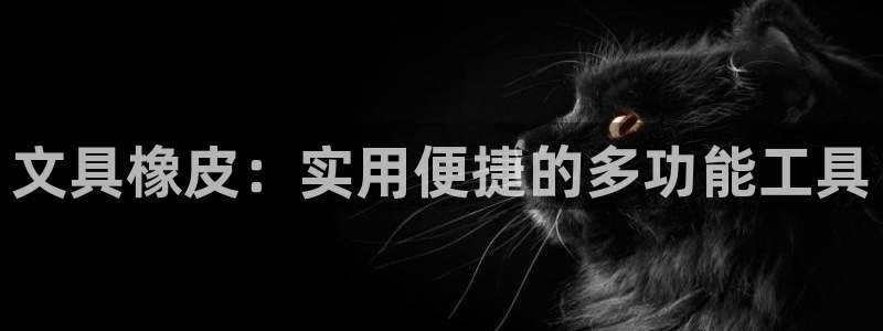 彩名堂网页：文具橡皮：实用便捷的多功能工